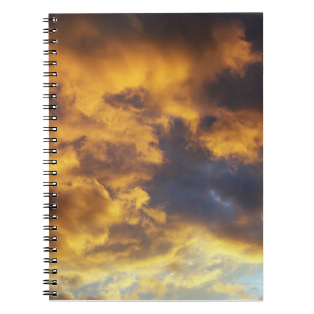 Sunset clouds notebook (Front)