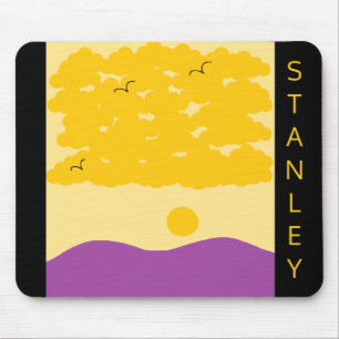 Sunset Clouds o' Purple Hills: Mouse Mat