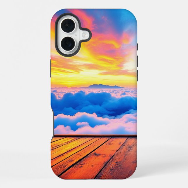 Sunset Clouds Phone Case (Back)
