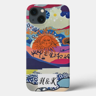 Sunset Collage Phone Case - Colourful and Artistic