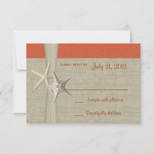Sunset Coral Starfish Response Card