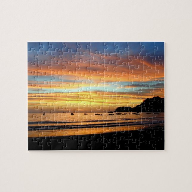 Sunset Costa Rica Jigsaw Puzzle (Horizontal)