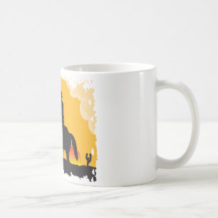 Sunset Cowboy Coffee Mug