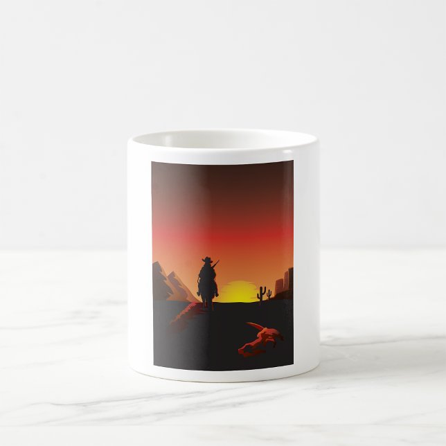 Sunset Cowboy Mug (Creator Uploaded)