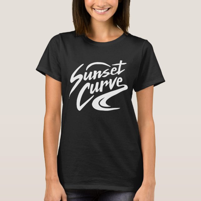 Sunset Curve Band Merch | Julie And The Phantoms ® T-Shirt (Front)