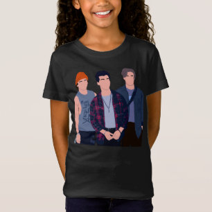 Sunset Curve boys minimalist T-Shirt