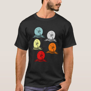 Sunset Curve Palm Trees T-Shirt