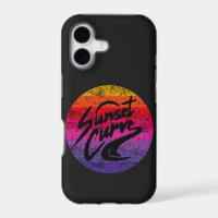 Sunset Curve retro design