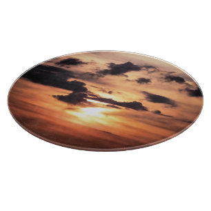 SUNSET CUTTING BOARD