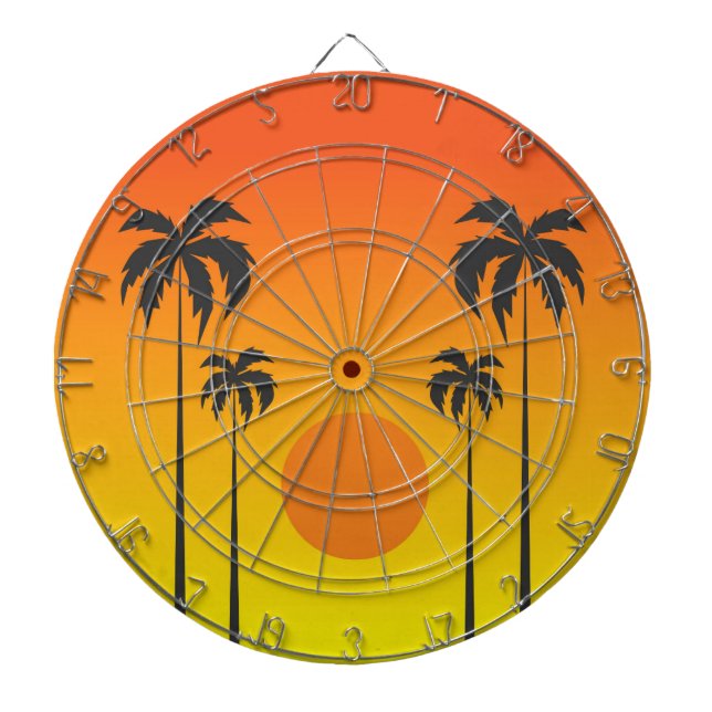 Sunset Dartboard (Front)