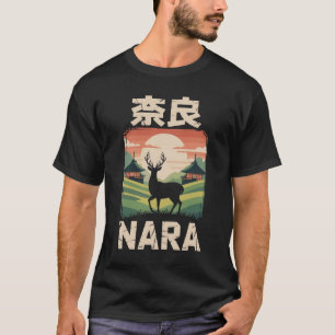 Sunset Deer of Nara T-Shirt