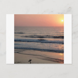 Sunset Del Mar California Postcard