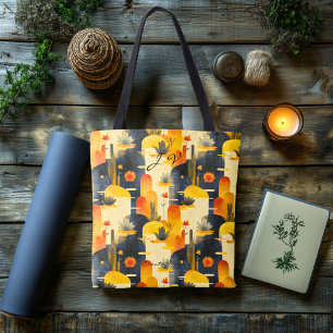 Sunset Desert Scene Wellness Tote Bag