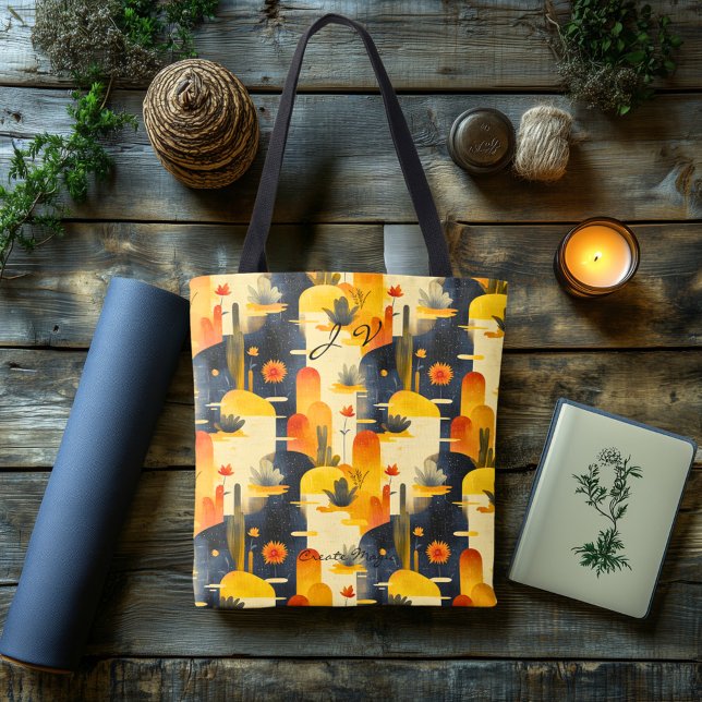 Sunset Desert Scene Wellness Tote Bag (Creator Uploaded)