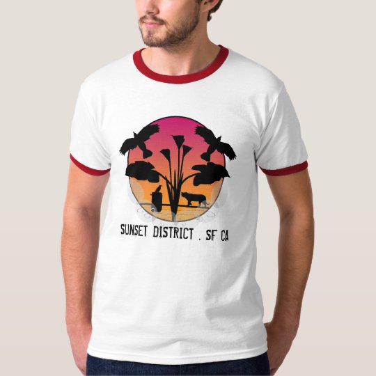 SUNSET DISTRICT . SF CA T-Shirt
