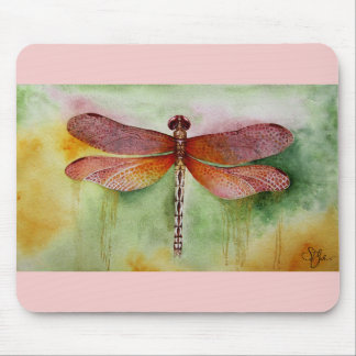 Sunset Dragonfly Mouse Mat