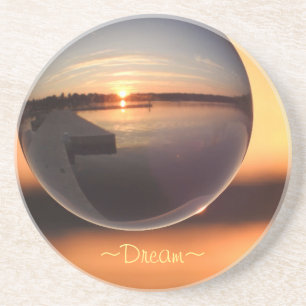 Sunset Dream Crystal Ball Coaster