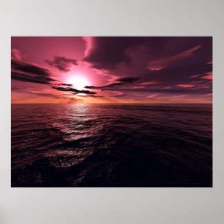 Sunset Dreamer Poster