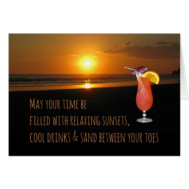 Sunset & Drink (Front Horizontal)