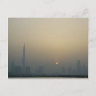 Sunset, Dubai Postcard