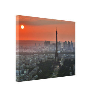 Eiffel Tower Wrapped Canvas Prints | Zazzle.co.uk
