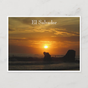 sunset el tunco postcard