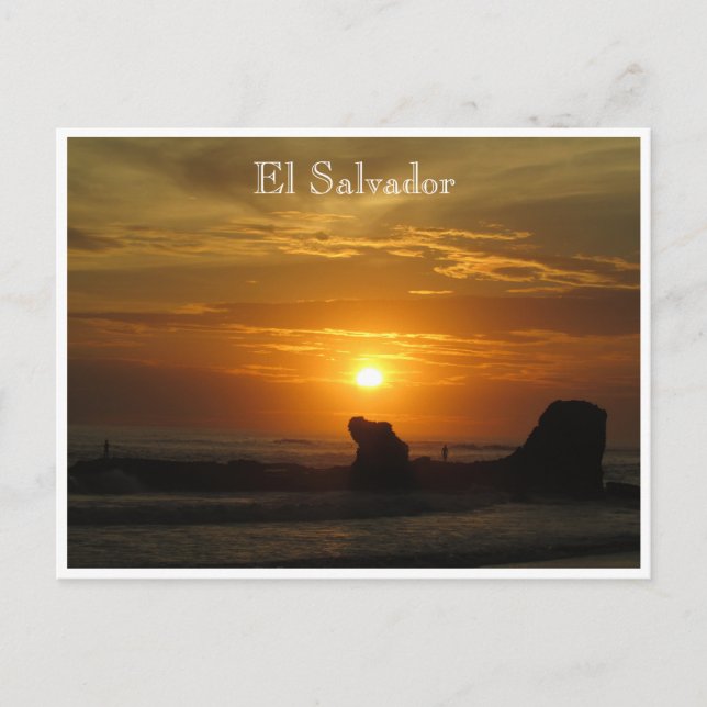 sunset el tunco postcard (Front)