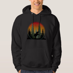 Sunset Elephant Nature Scenery Hoodie