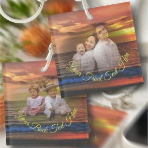Sunset Family 1577 Key Ring