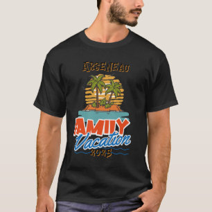  Sunset Family Cruise  PERSONALIZE  Black T-Shirt