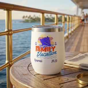 Sunset Family Cruise Vacation Personalise