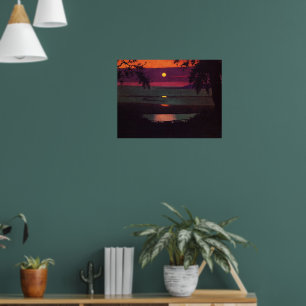Sunset - Felix Vallotton Poster