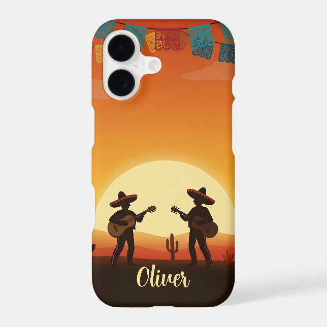 Sunset Fiesta – Whimsical Desert Celebration (Back)