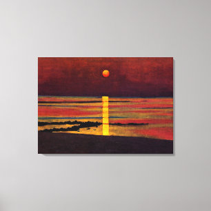 Sunset, fine art painting canvas print
