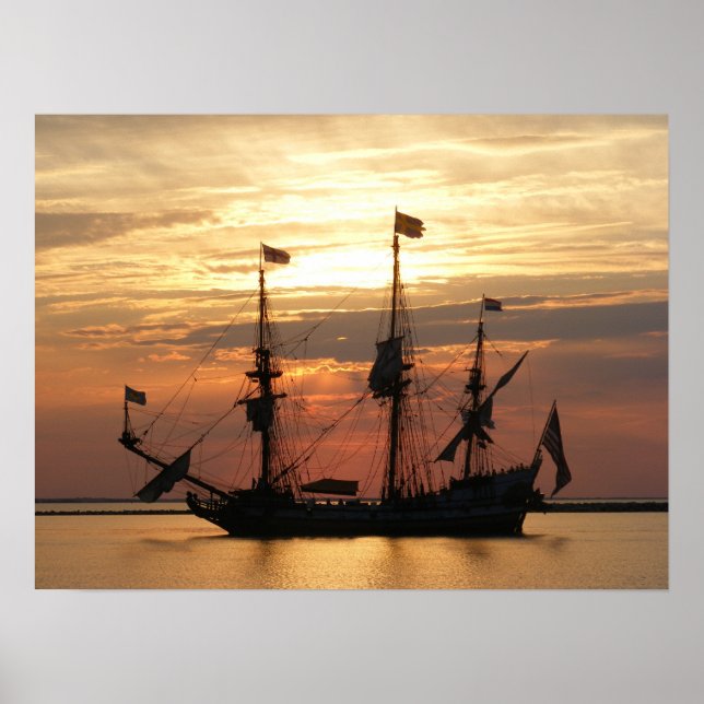 Sunset Flagship Poster (Front)