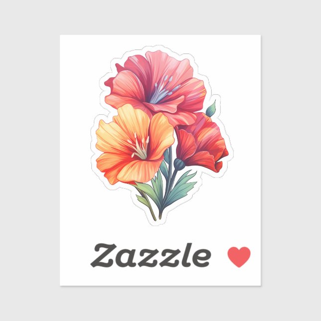 Sunset Flora: Warmth of Nature (Sheet)