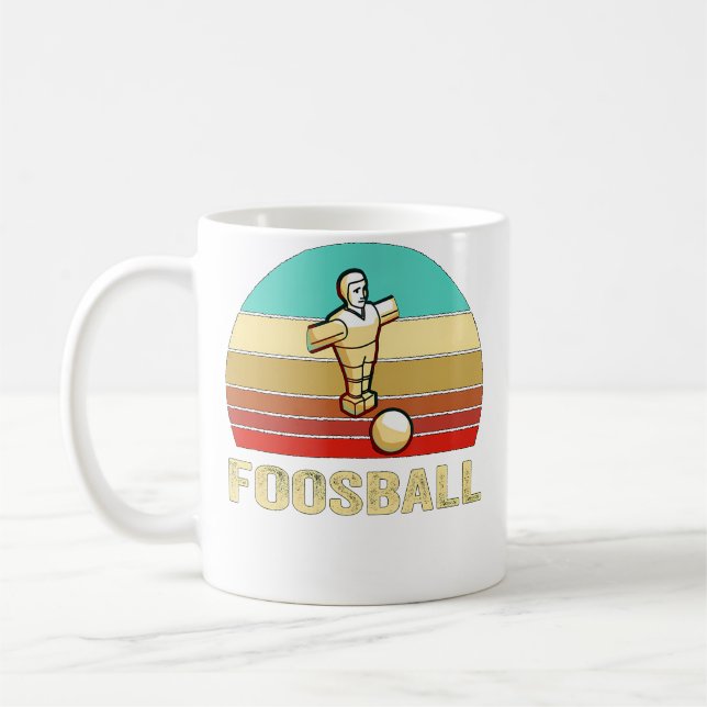 Sunset Foosball Coffee Mug (Left)