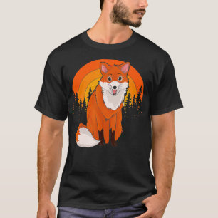 Sunset Forest Nature Wildlife Animal Zoo Keeper Gi T-Shirt