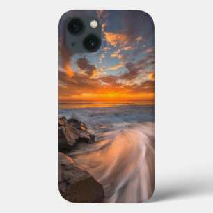 Sunset from Tamarach Beach iPhone 13 Case