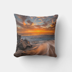 Sunset from Tamarach Beach Cushion