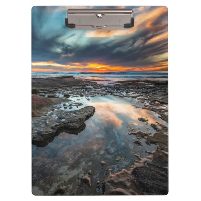 Sunset from the tide pools clipboard (Front)