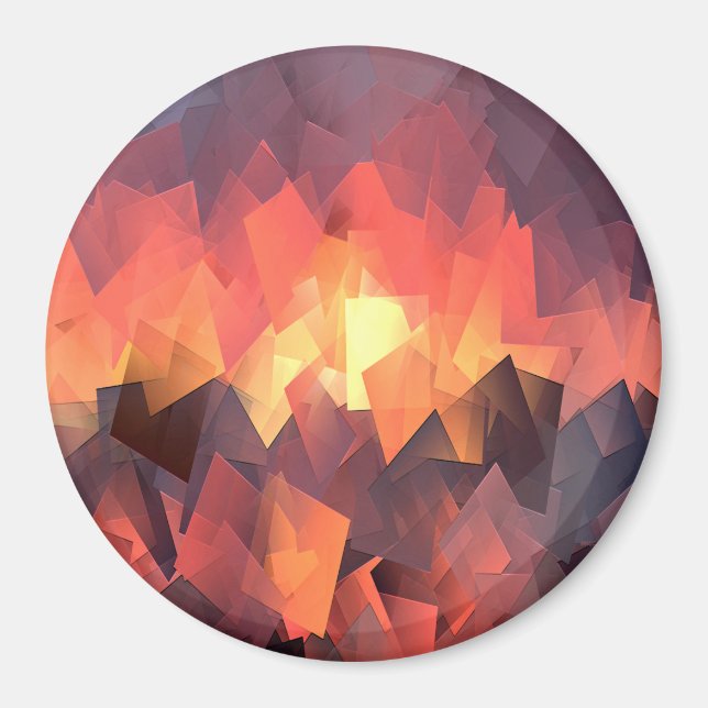 Sunset Fun.... Magnet (Front)