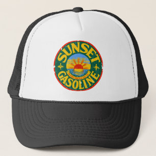 Sunset Gasoline Trucker Hat