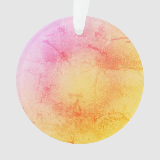 Sunset Glow Acrylic Ornament (Front)