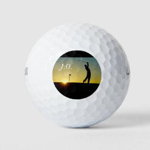 Sunset - Golf Balls You Can Personalise - HAMbyWG
