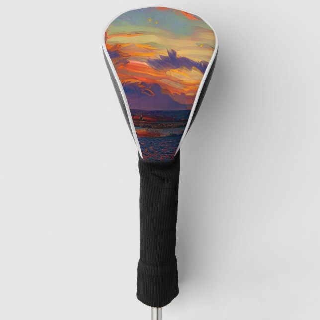 SUNSET GOLF HEAD COVER (Front)