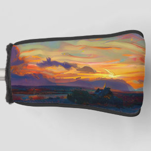 SUNSET GOLF HEAD COVER