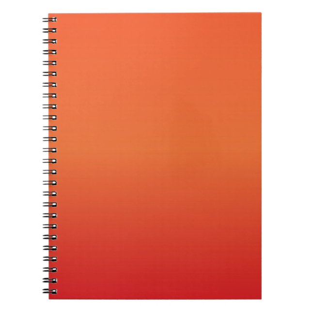 Sunset Gradient Photo Notebook (Front)