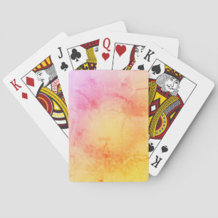 Sunset Gradient Playing Cards