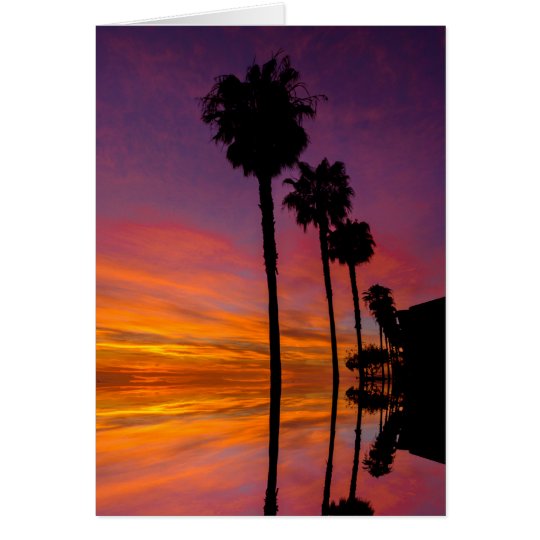 Sunset Greeting Card